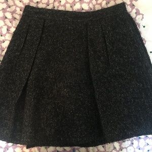 Club Monaco grey tweed skirt